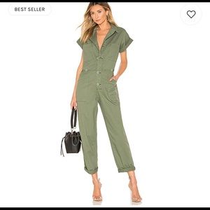 Pistola Grover Jumpsuits in Khaki